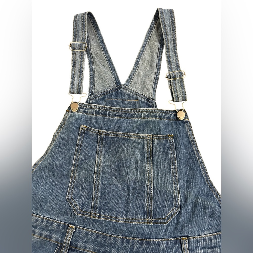 SHEIN ICON Plus Size Women's Denim Overalls 3X - Picture 9 of 11